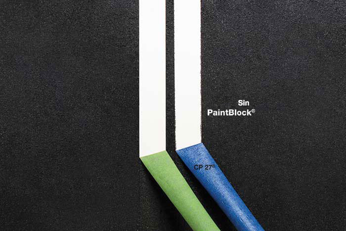 Comparación punto por punto de la cinta de pintor FrogTape® Multi-Surface y la cinta azul (CP 27®)
